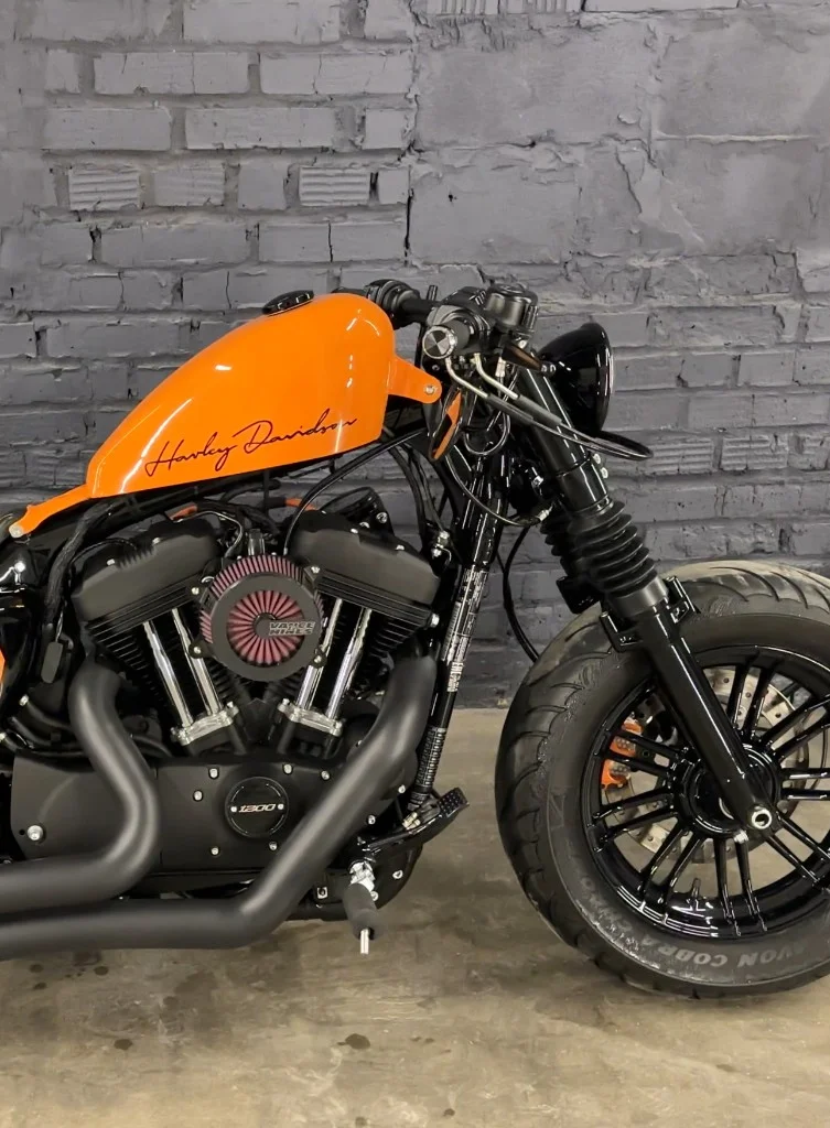 Кастом Harley-Davidson Sportster 1200 2024 — Cafe Racer, мастерская Custom Bike