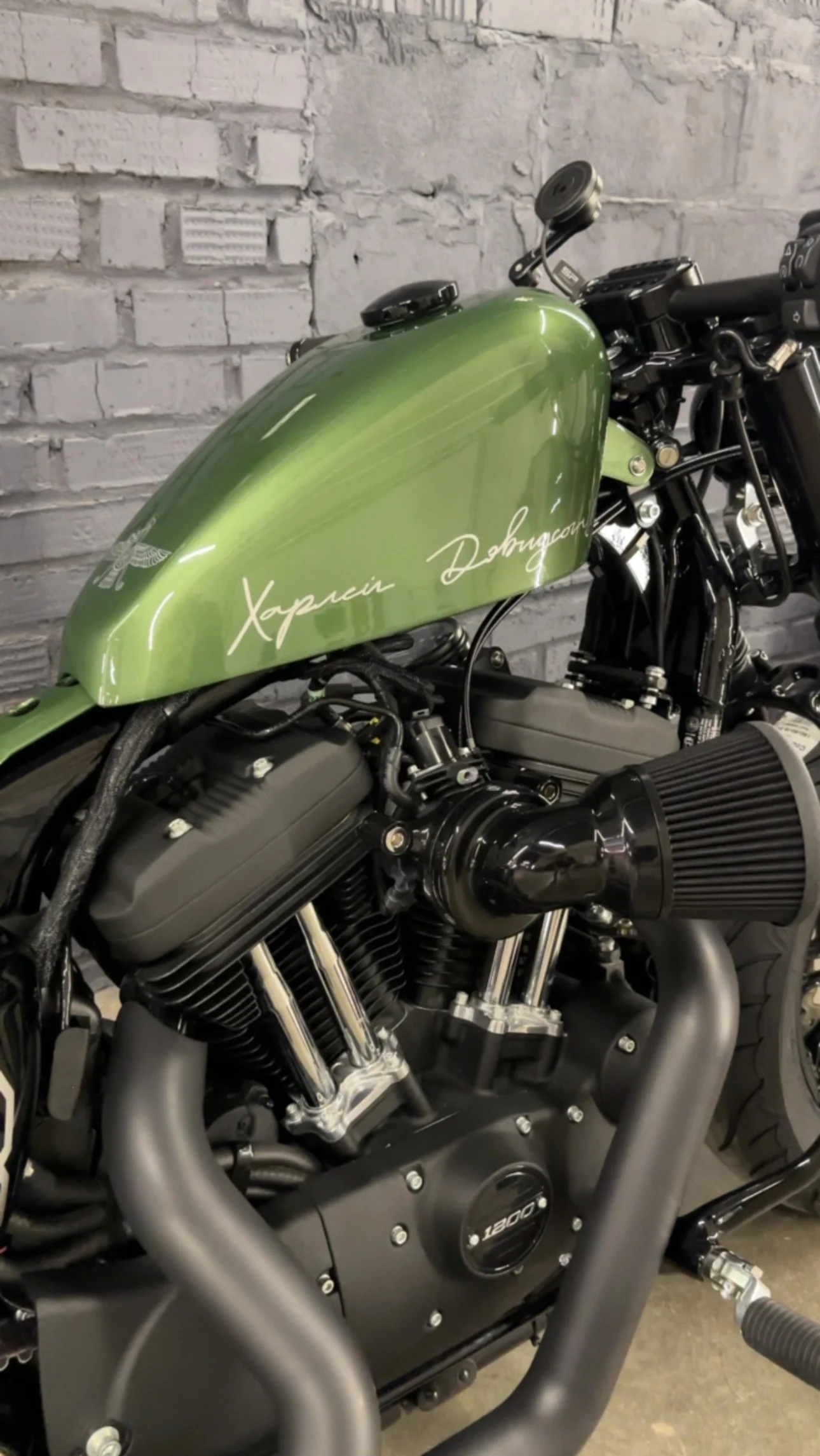 Кастом Harley-Davidson Forty-Eight 2023 — Custom, мастерская Custom Bike